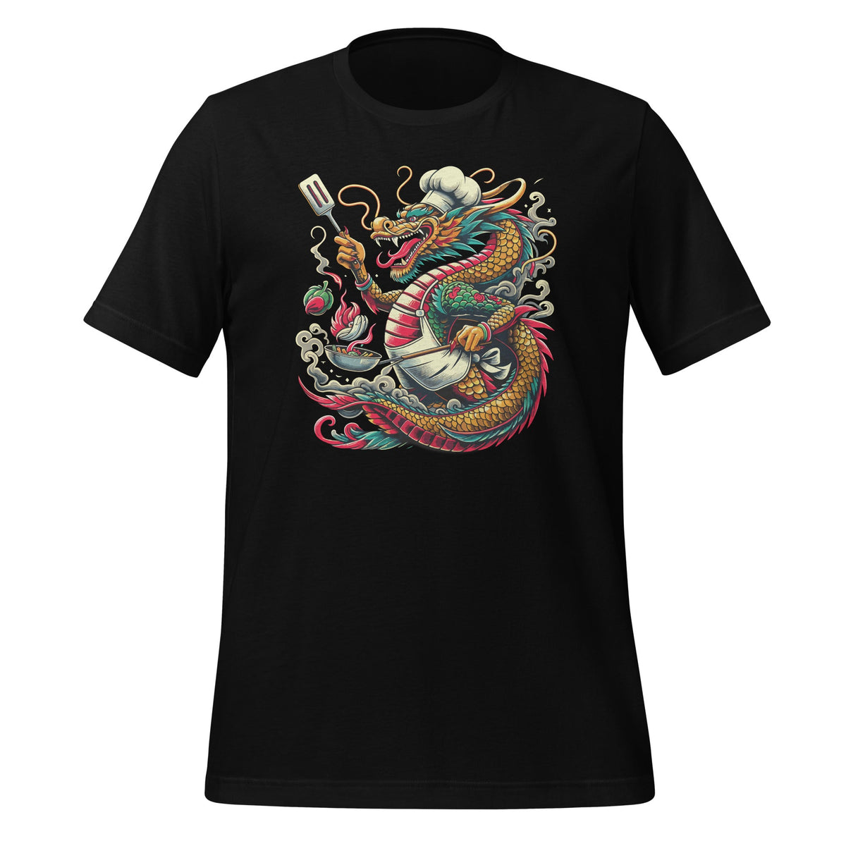 Dragon Cooking Chef Food Fans Year of Lunar New Unisex product image 1