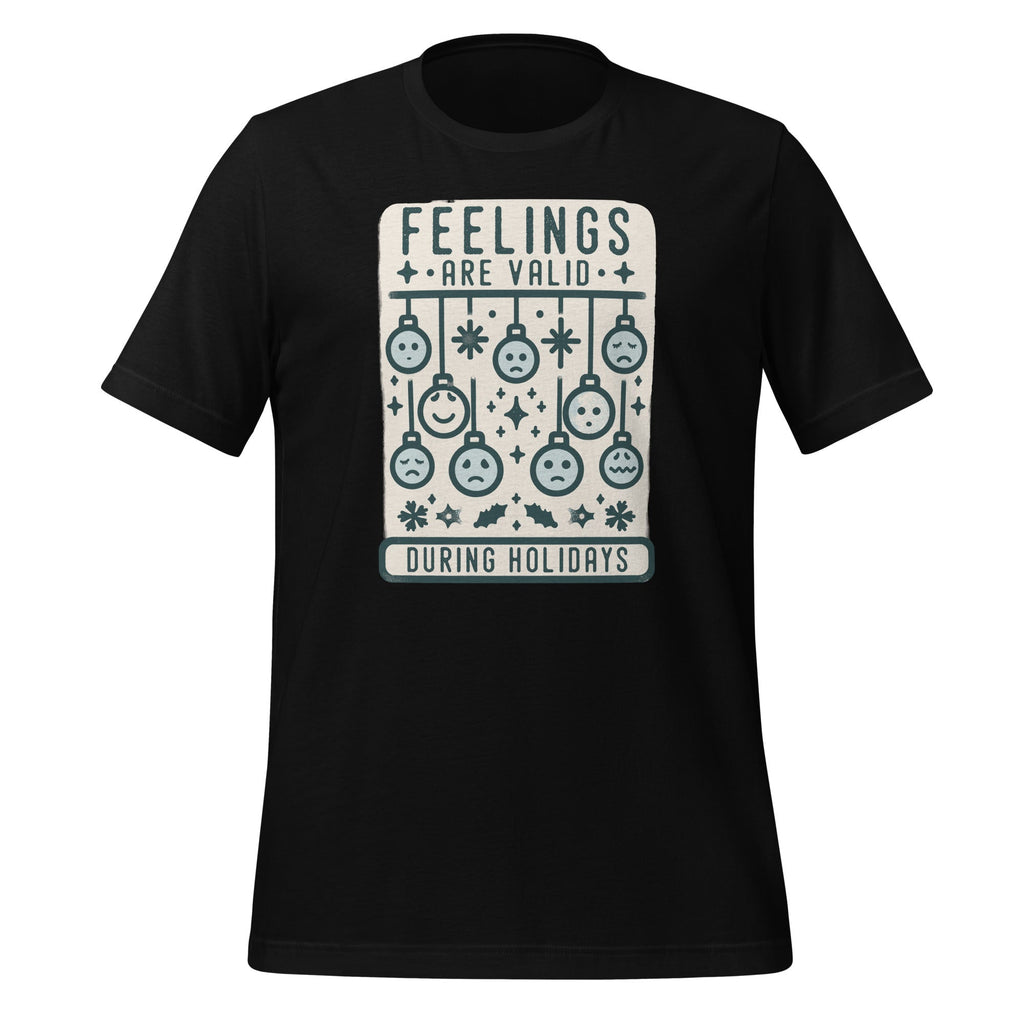 Feelings Are Valid During Holidays Mental Health Christmas product image 1
