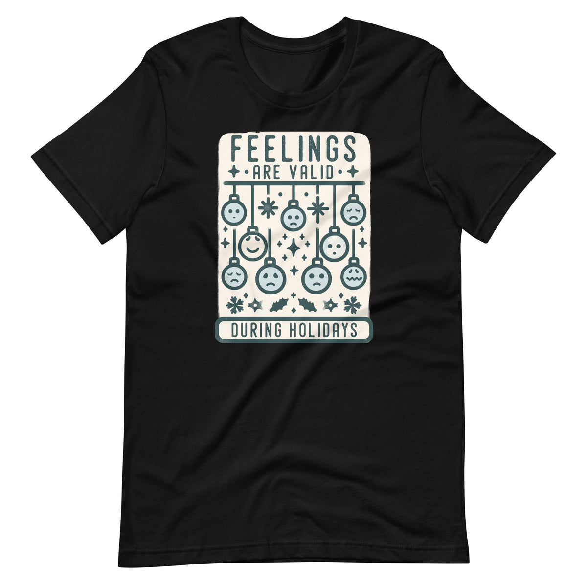 Feelings Are Valid During Holidays Mental Health Christmas product image 6