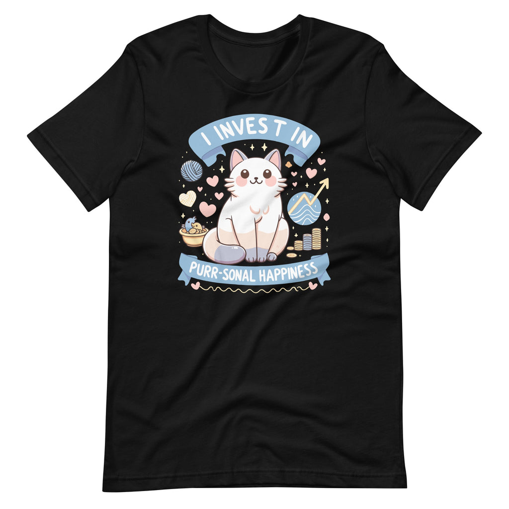 I Invest In Purr-sonal Happiness Cat Kitten Lovers Fans product image 6
