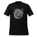 Cat Lover Artwork Sunglasses Flower Animal Graphic Unisex product image 1