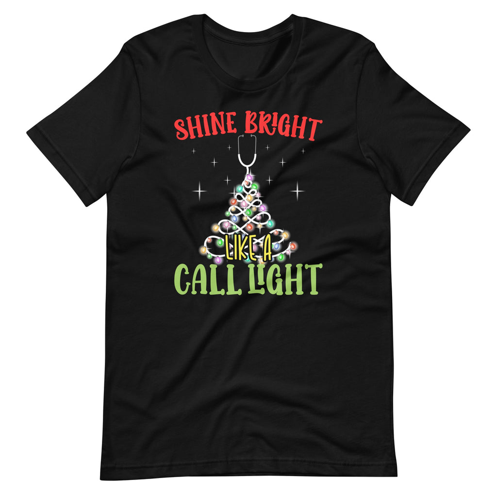 Shine Bright Like A Call Light Nurse Nursing Xmas Lights product image 6