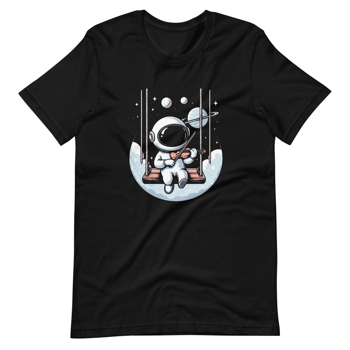 Kawaii Astronaut Violin Player On Space Planets Music Fans product image 6