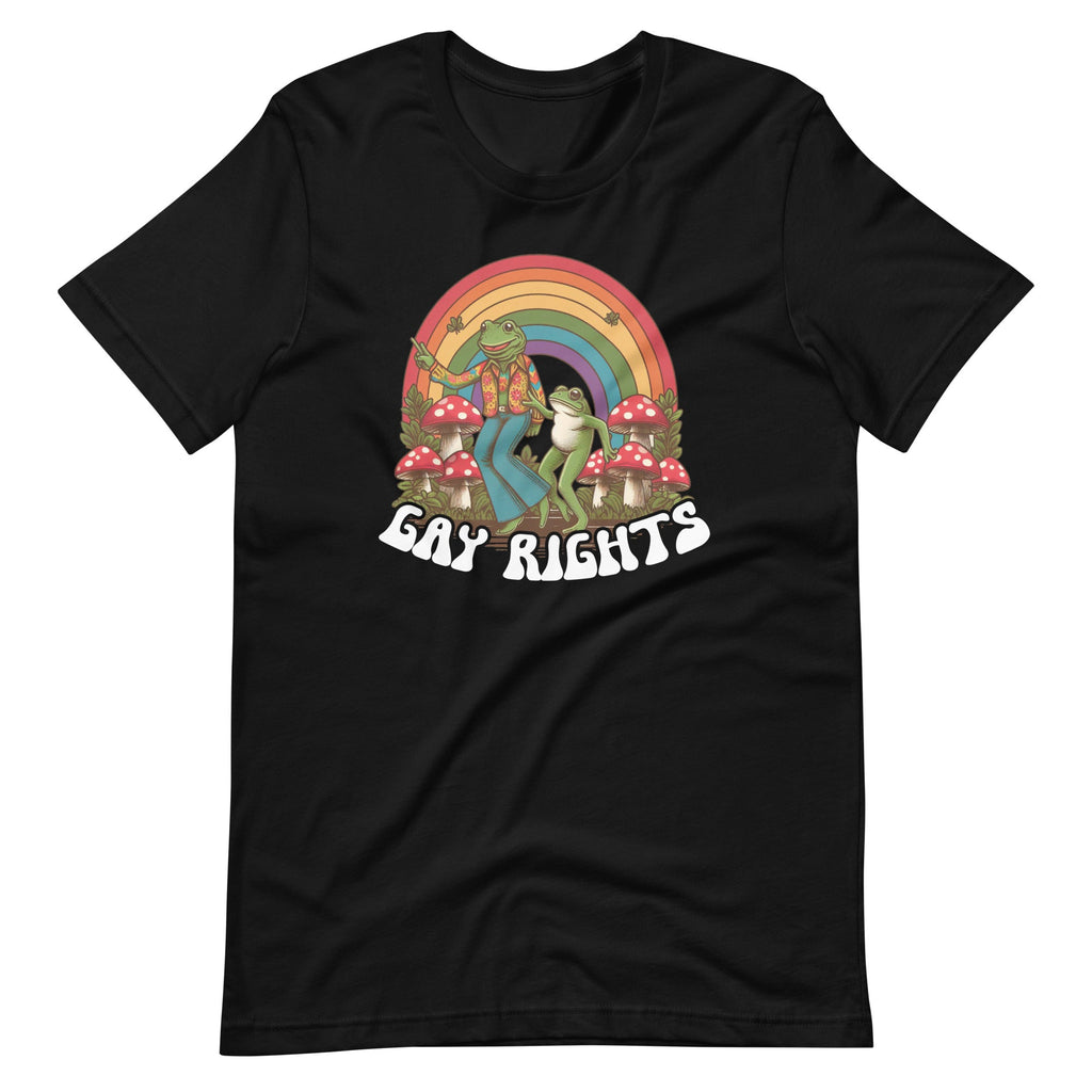 Rainbow Retro Say Gay Frog Toad Human Rights LGBT Equality product image 6