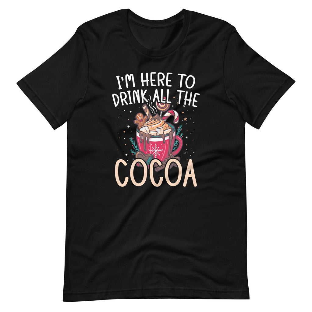 Here to Drink All Hot Cocoa Cute Funny Chocolate Covered product image 6