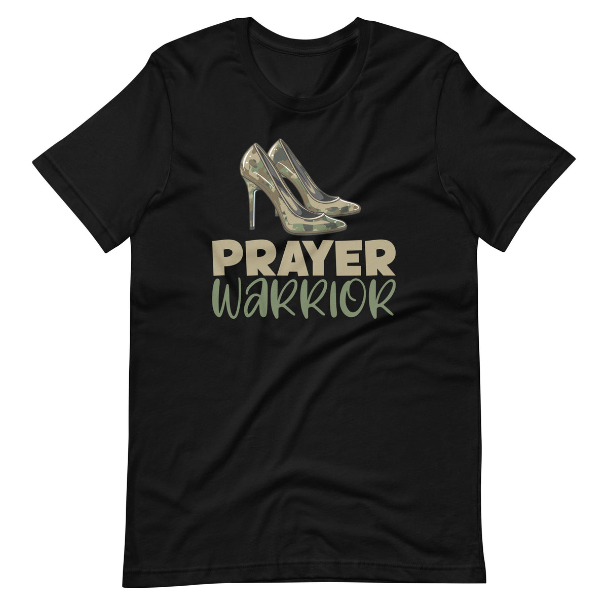 Camo Heels Prayer Warrior Faith God Jesus Christian Unisex product image 6
