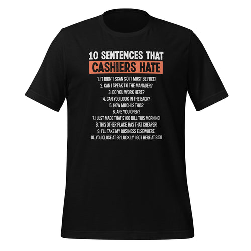 10 Sentences Cashier Hates Small Business Saturday Shop product image 1