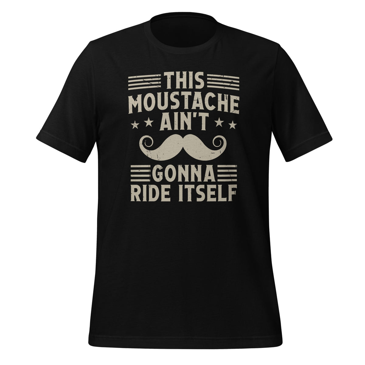 Funny This Moustache Aint Gonna Ride Itself Beard Mustache product image 1