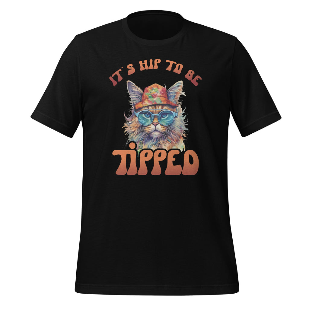 It's Hip To Be Tipped Colorful Cat With Sunglasses Bandana product image 1