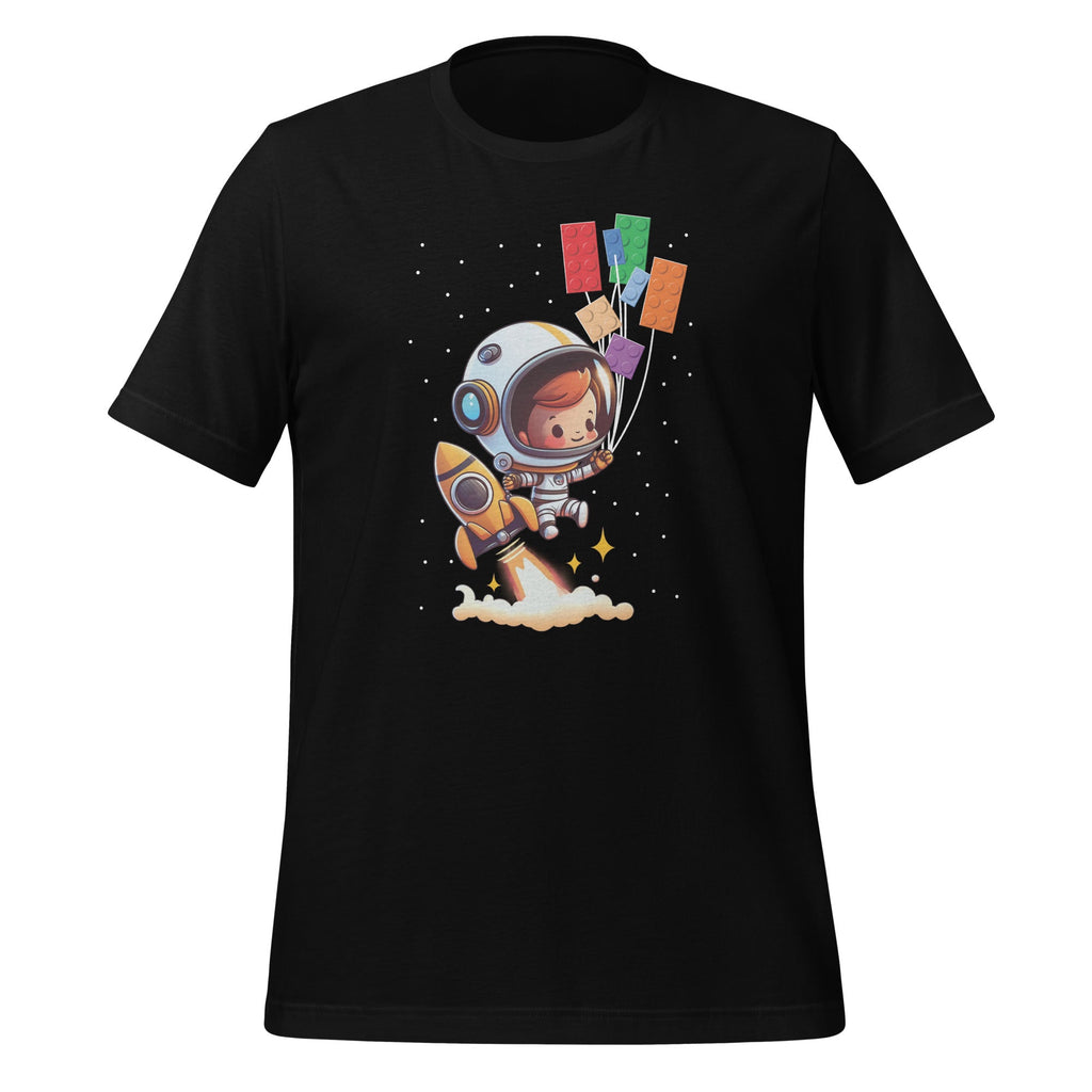 Building Blocks Bricks Space Astronaut Funny Master Builder product image 1