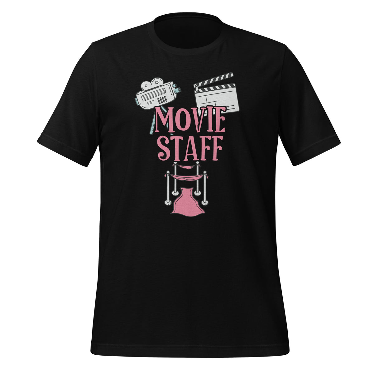 Movie Staff Night Film Cinema Watcher Fan Unisex T-Shirt product image 1