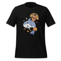 Thanksgiving Turkey Riding Shark Funny Boys Girls Unisex product image 1