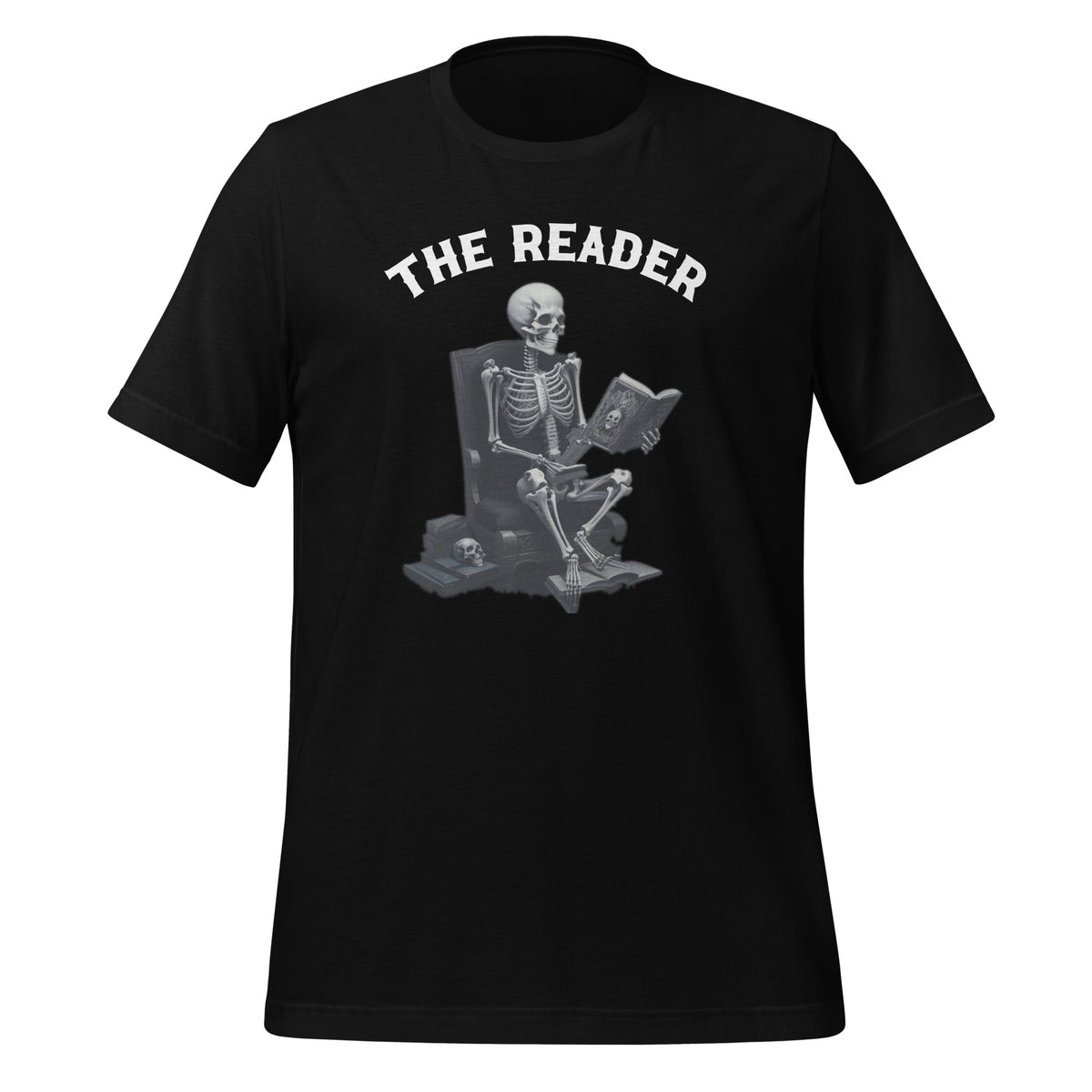 Reader Spooky Season Retro Halloween Skeleton Tarot Card product image 1