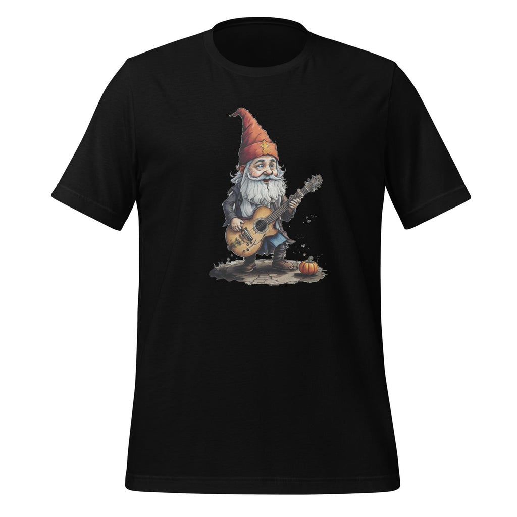 Music Guitarist Gnome Fall Autumn Funny Thanksgiving Unisex product image 1