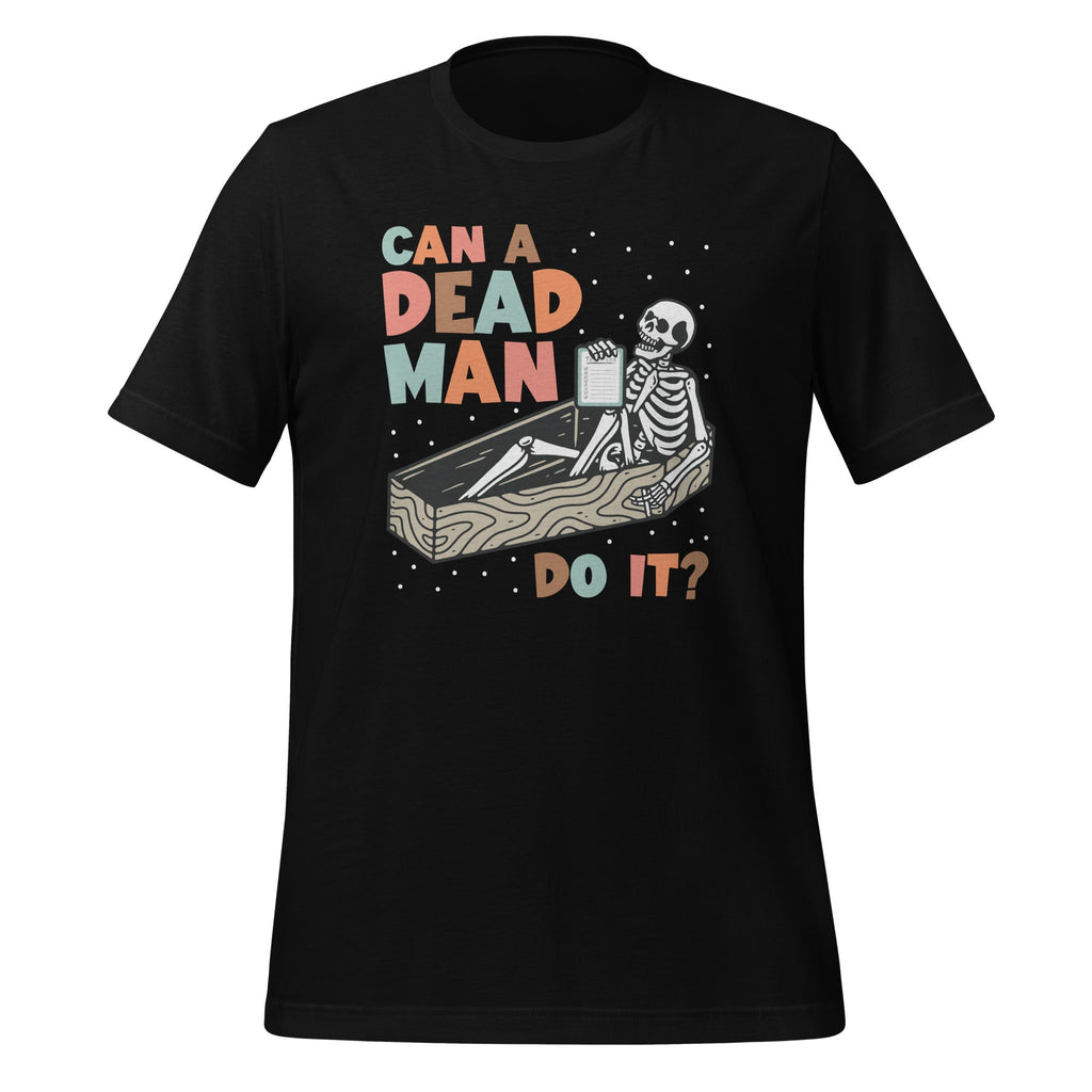 Can A Dead Man Do It Retro Halloween Behavior Analyst ABA product image 1