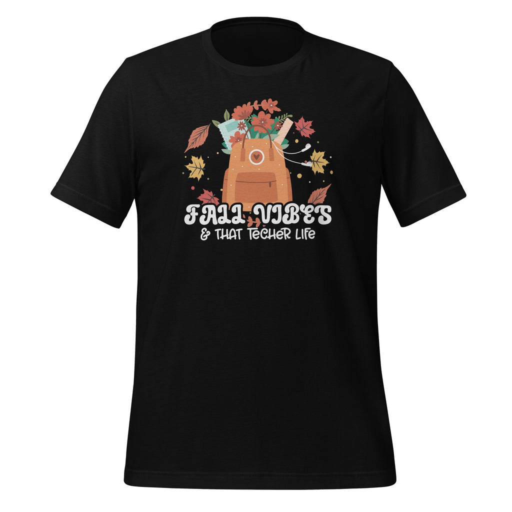 Fall Vibes That Teacher Life Apple Pencil Pumpkin Unisex product image 1