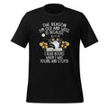 Reason I'm Old and Wise Is Because I Read Books Funny Cat product image 1