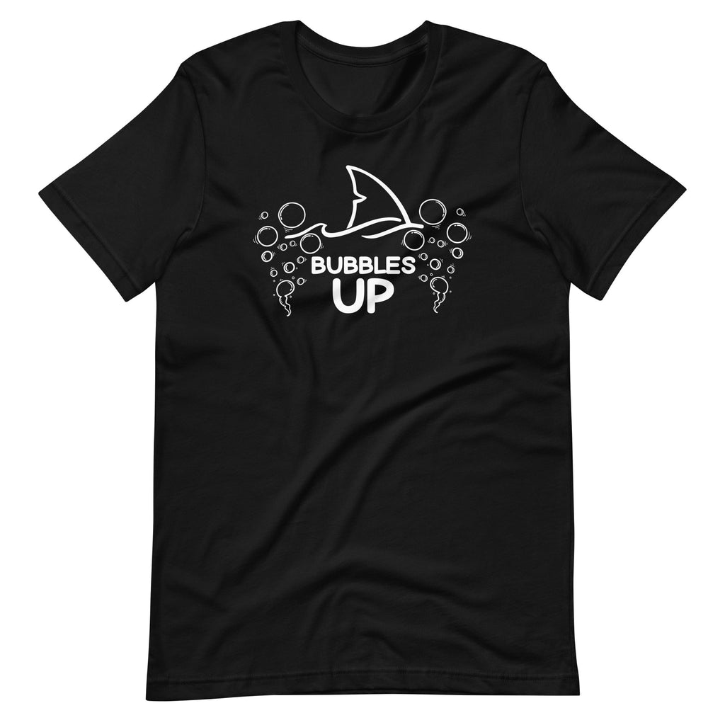 Shark Bubbles Up Funny Sea Animal Unisex T-Shirt product image 6