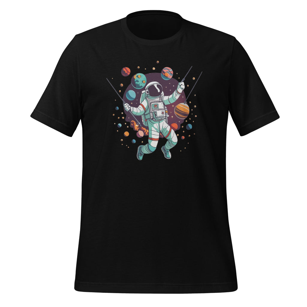 Astronaut With Planets In Hand Art Outer Space Unisex product image 1