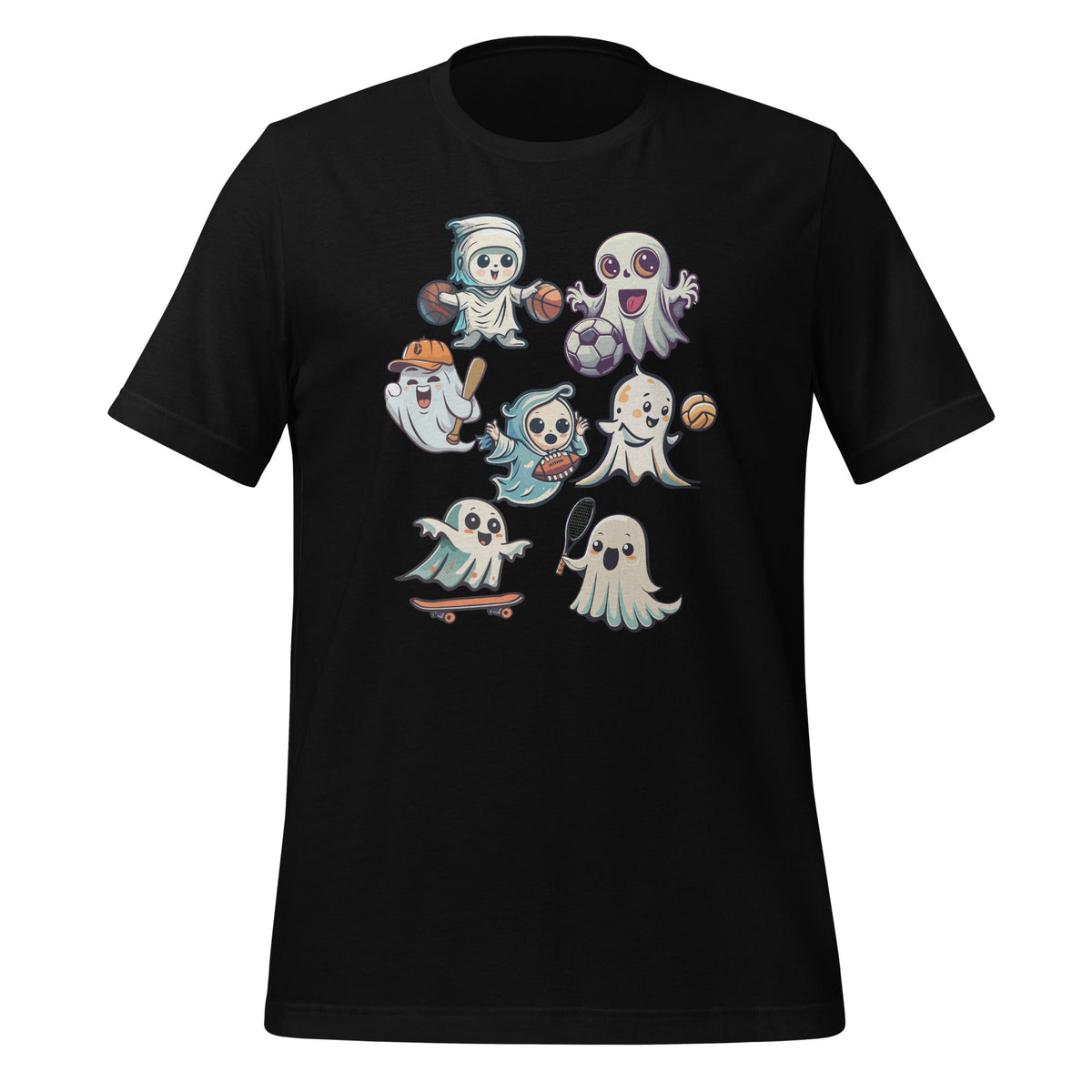 Funny Halloween Collection of Many Cute Baby Ghosts Sports product image 1