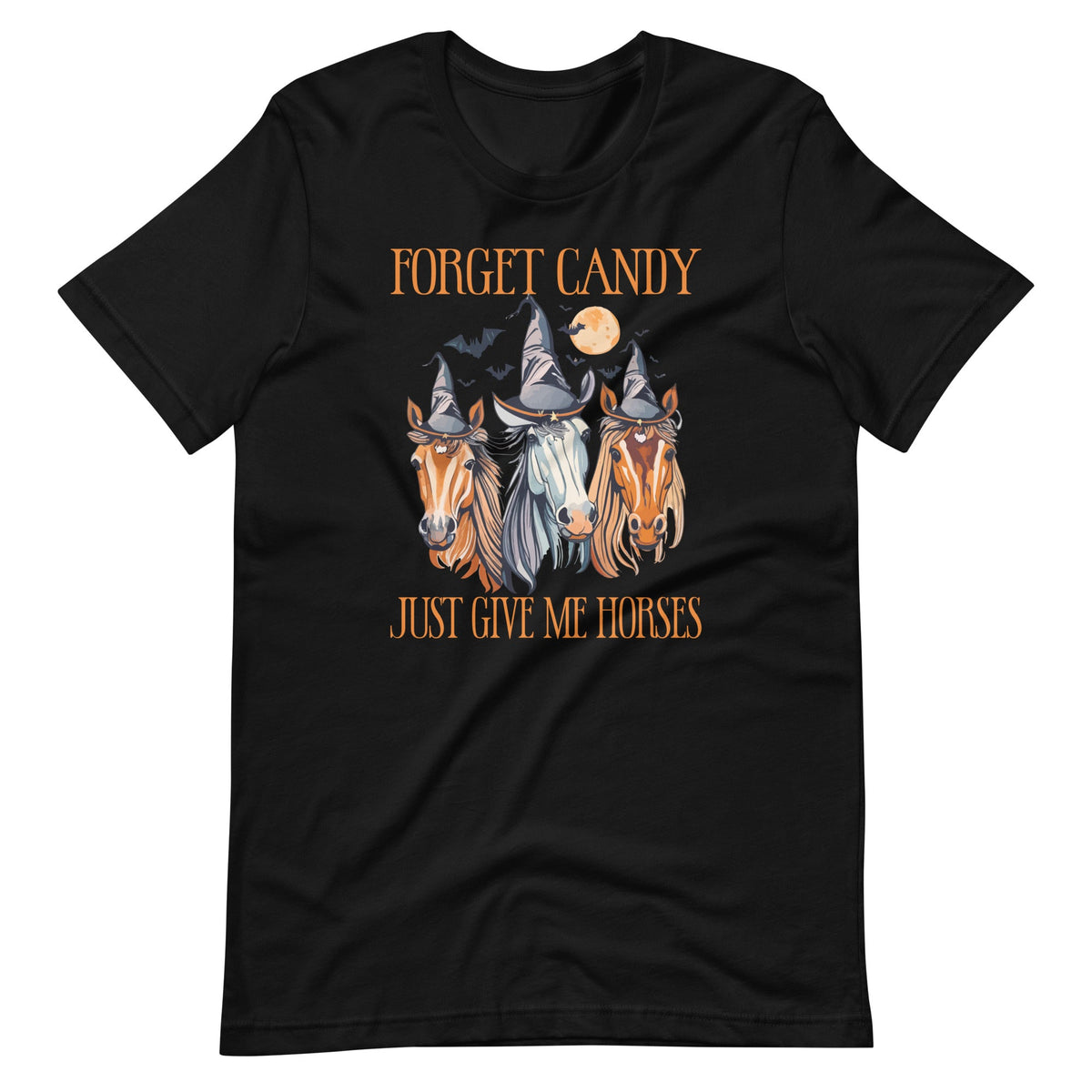 Forget Candy Just Give Me Horses Pumpkin Horse Halloween product image 6