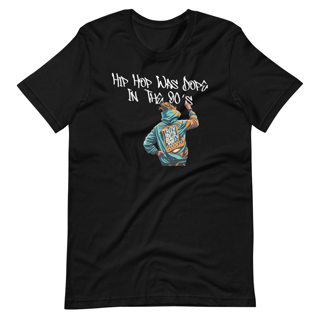 HIP HOP WAS DOPE IN THE 90s Graffiti Retro Rap Music Unisex product image 6