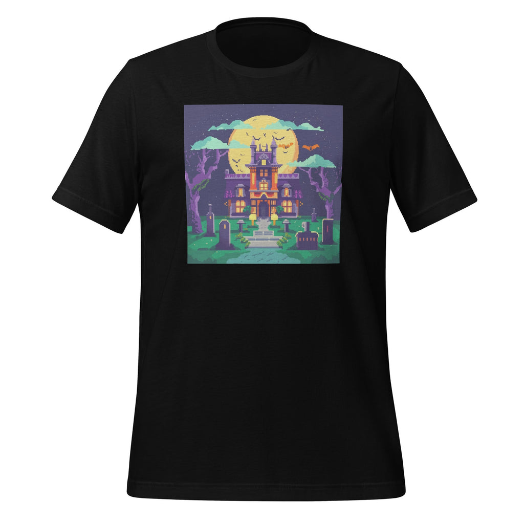 Transylvania Night Haunted House Mansion Halloween Pixel product image 1