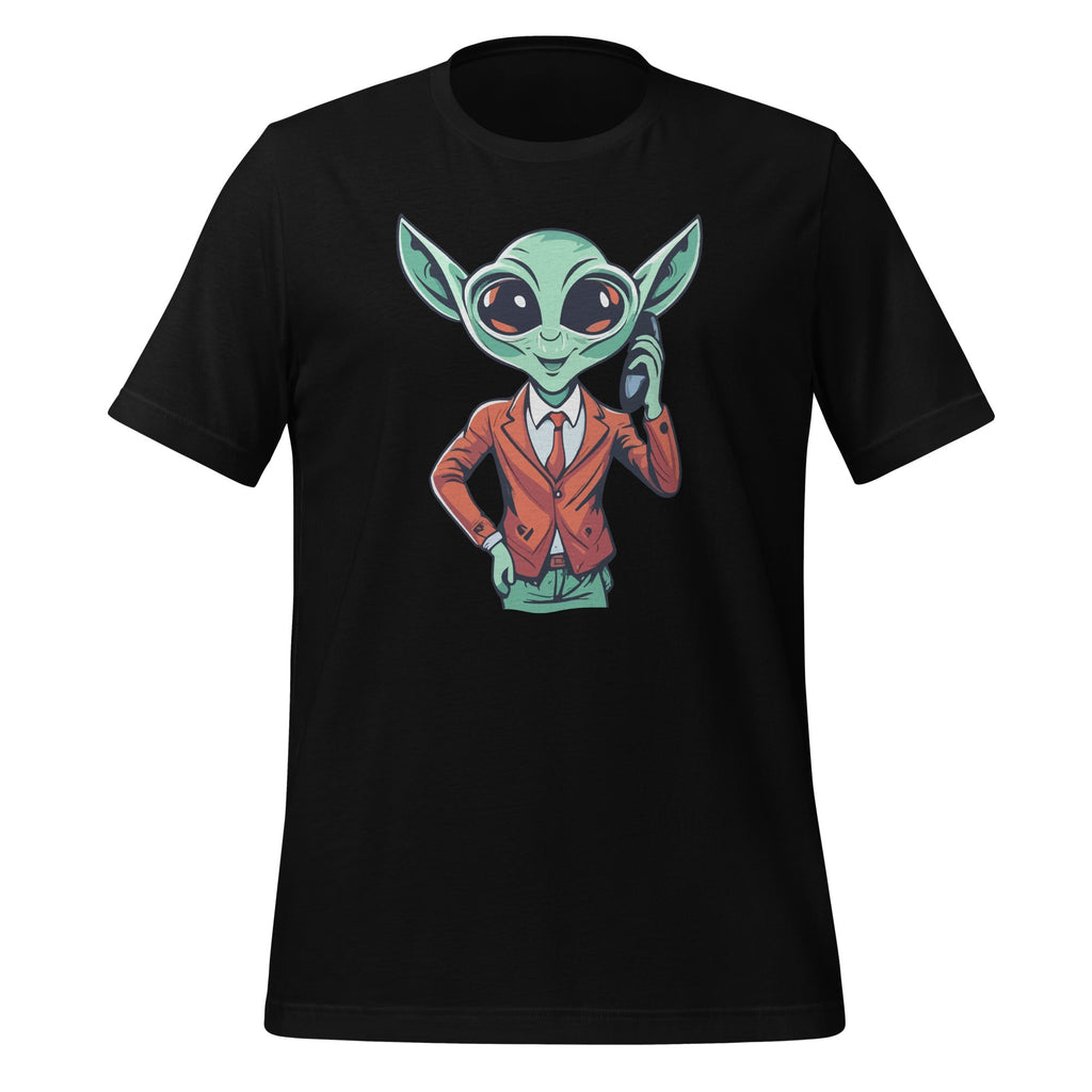 Alien Boss Managing CEO Calling Bosses Day Unisex T-Shirt product image 1