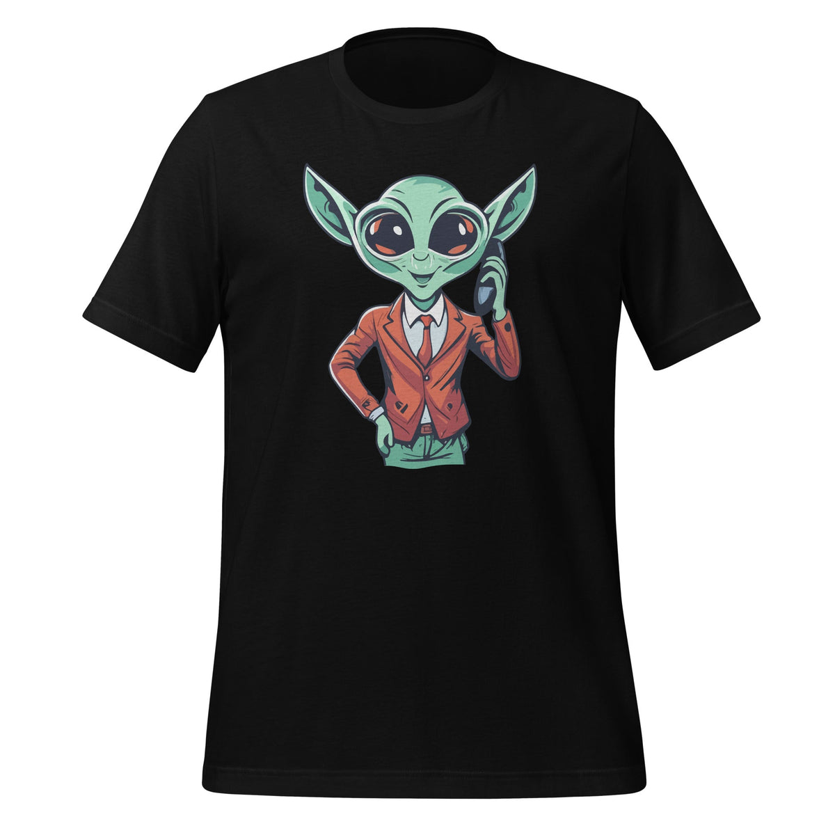 Alien Boss Managing CEO Calling Bosses Day Unisex T-Shirt product image 1