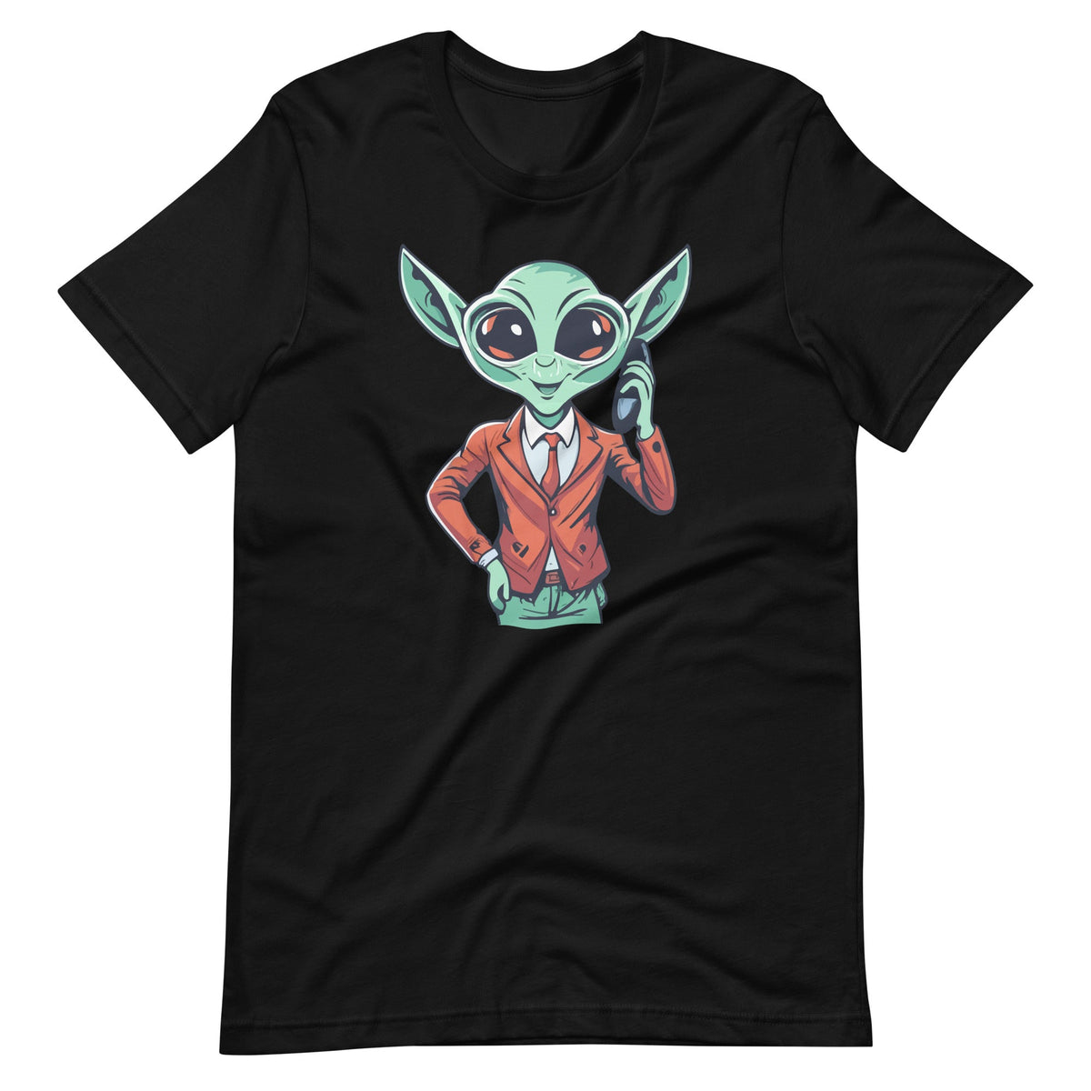 Alien Boss Managing CEO Calling Bosses Day Unisex T-Shirt product image 6