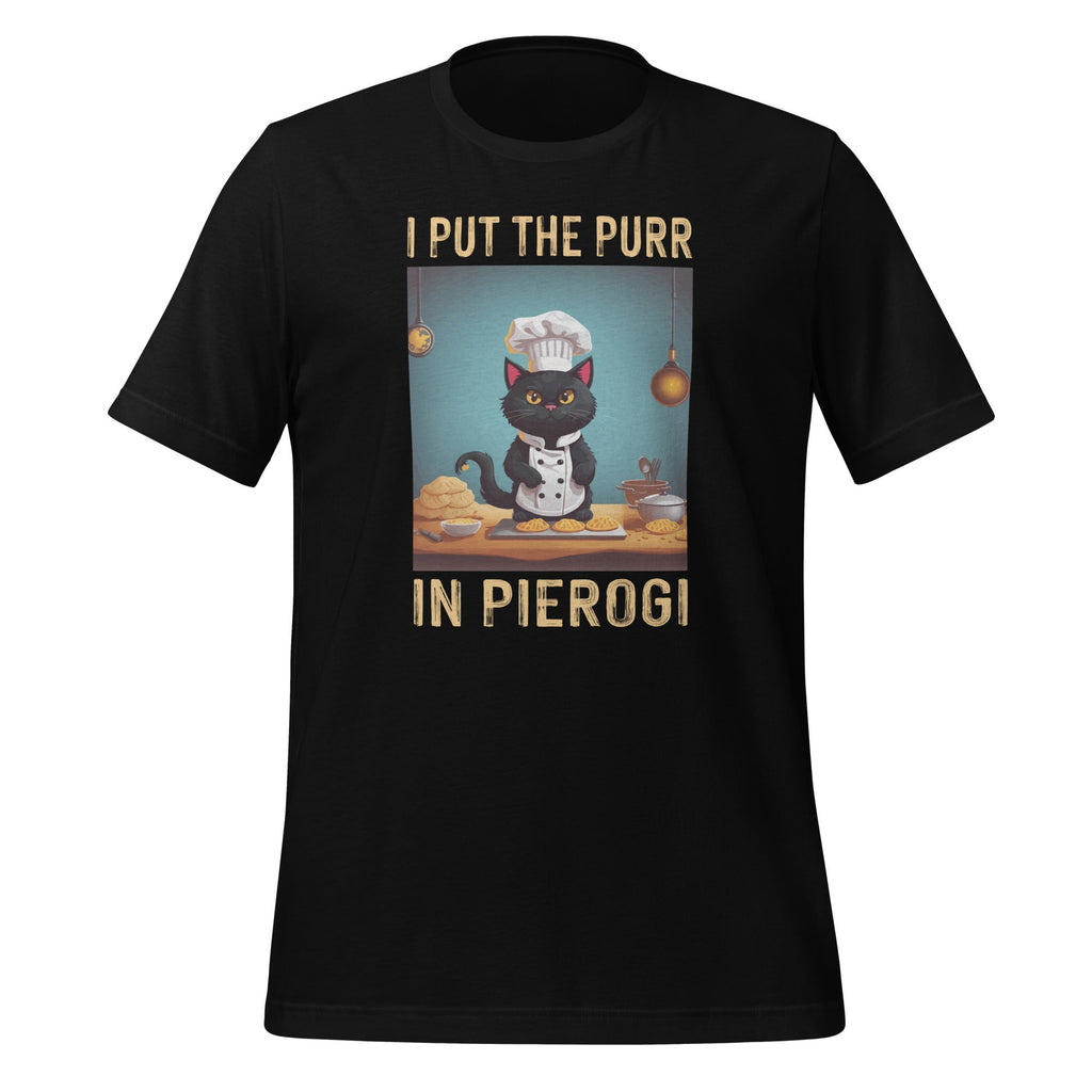 I Put The Purr In Pierogi Cat Polish Food Animal Lover product image 1