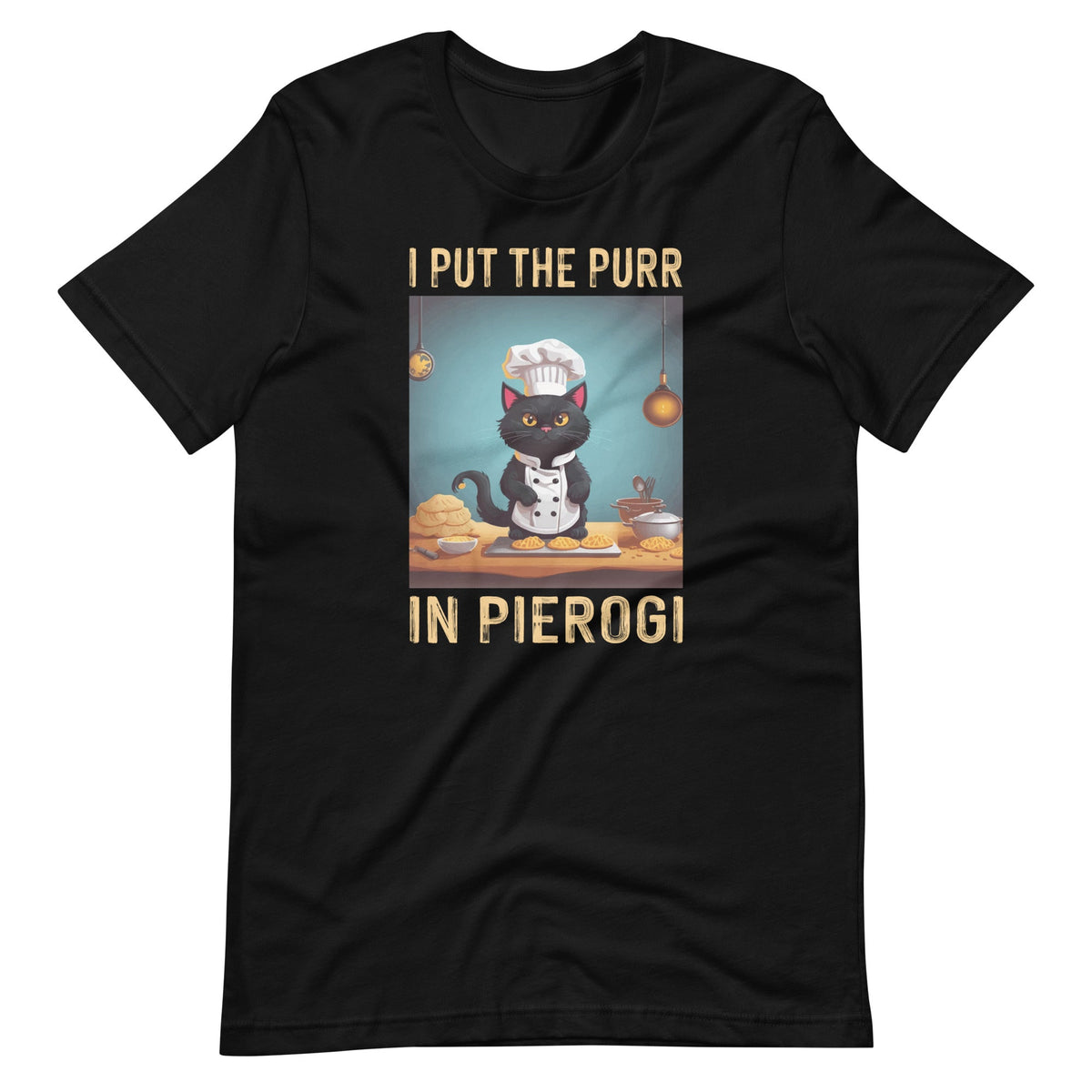 I Put The Purr In Pierogi Cat Polish Food Animal Lover product image 6