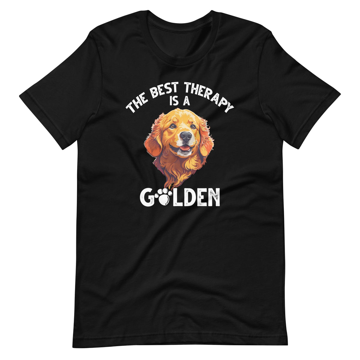 The Best Therapy Is A Golden Retriever Dog Lovers Unisex product image 6