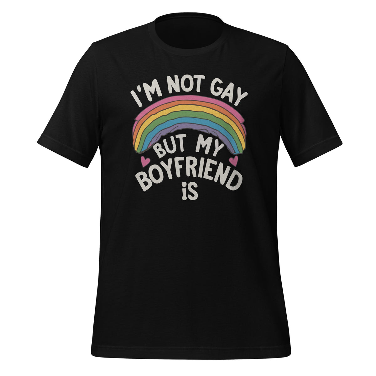 I'm Not Gay But My Boyfriend Is Funny Pride Couple Unisex product image 1