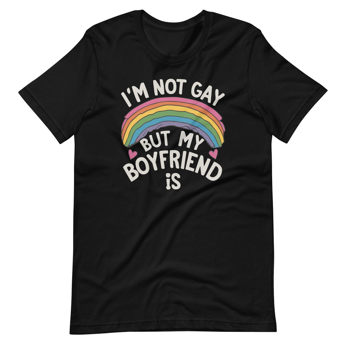 I'm Not Gay But My Boyfriend Is Funny Pride Couple Unisex product image 6
