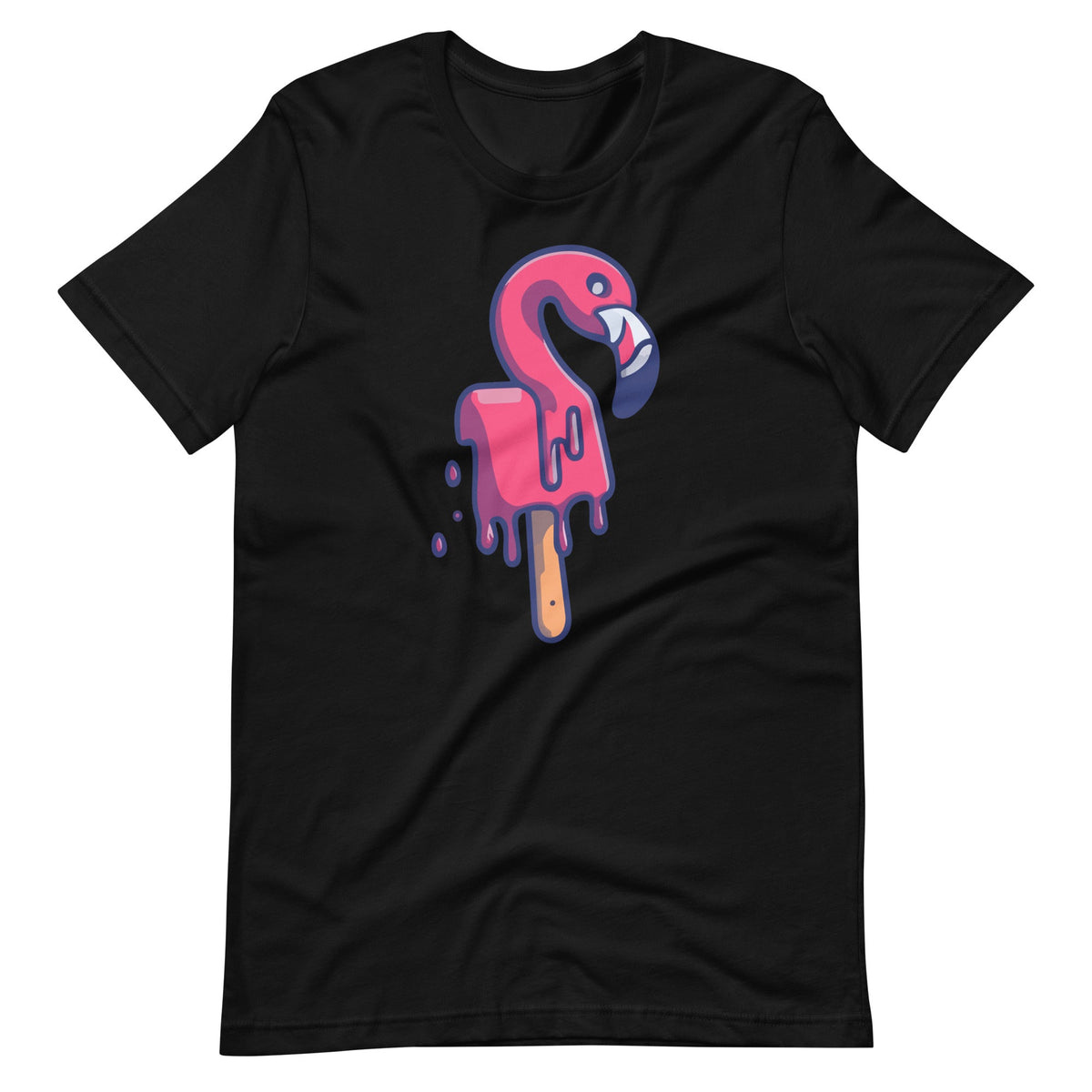 Flamingo Bird Ice Pop Cream National Dessert Day Unisex product image 6