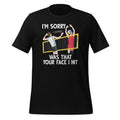 Im Sorry Was That Your Face I Hit Funny Volleyball Sports product image 1