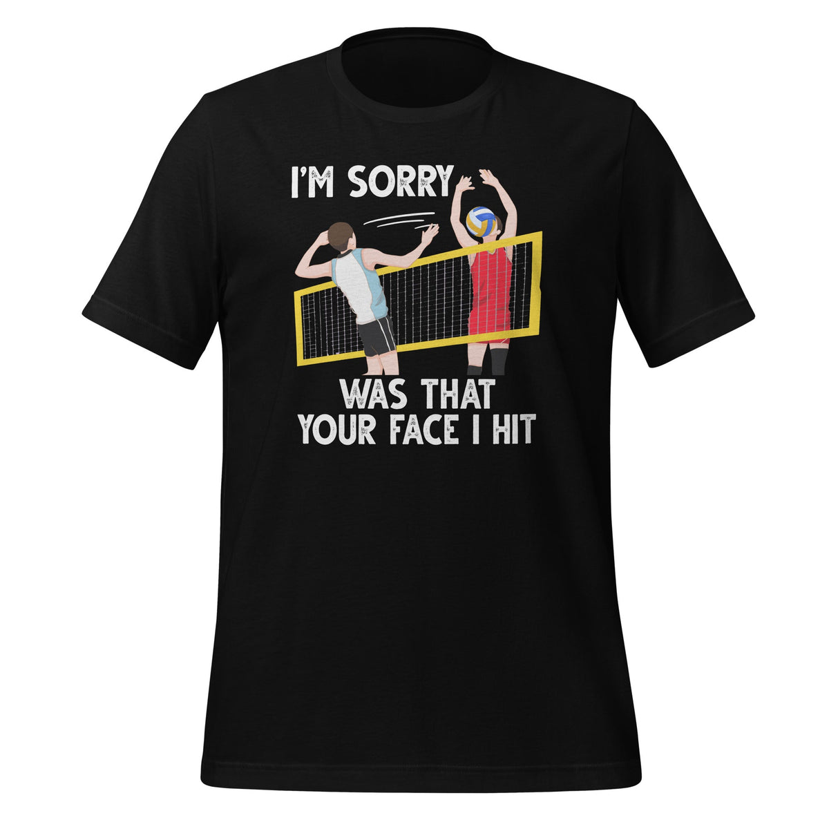 Im Sorry Was That Your Face I Hit Funny Volleyball Sports product image 1