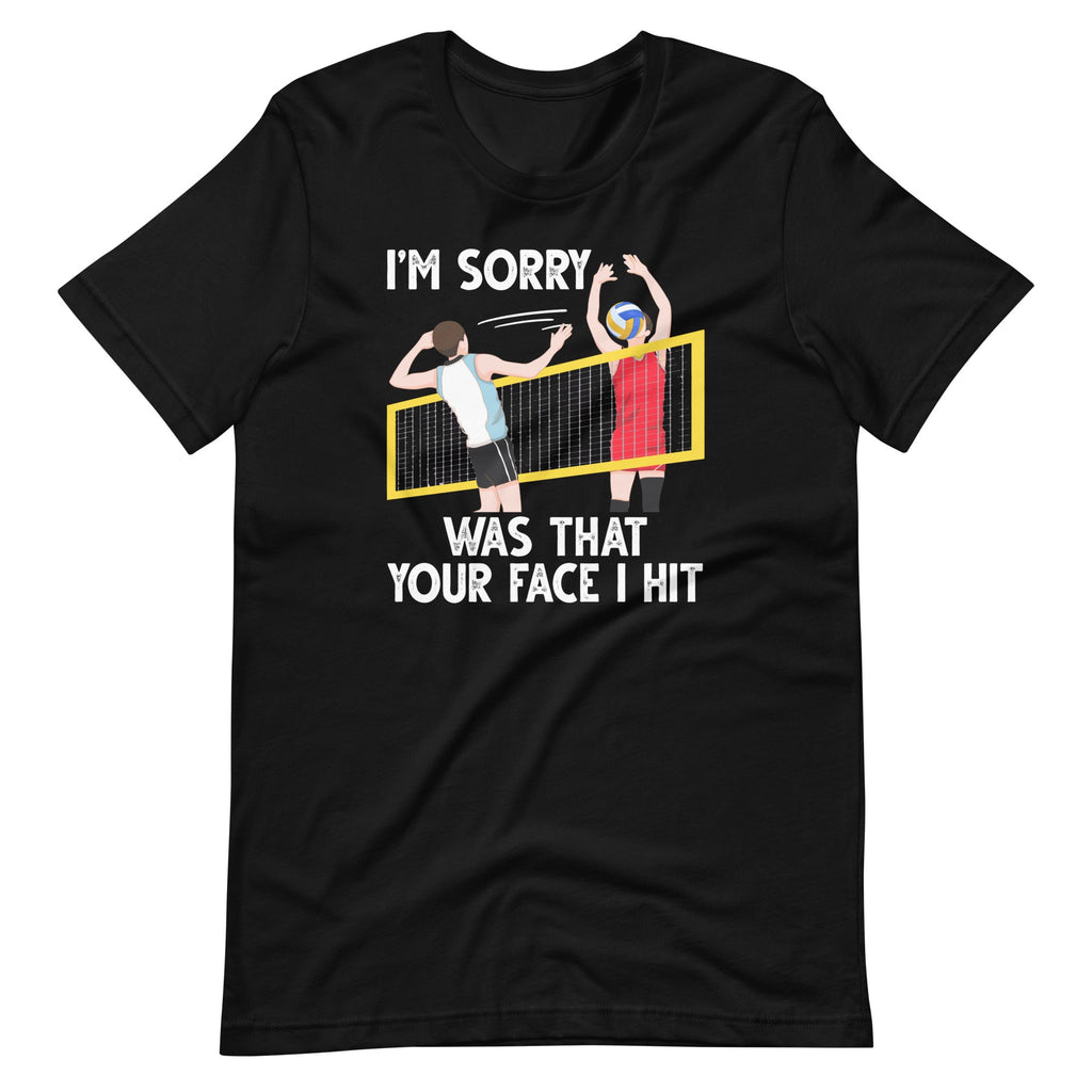 Im Sorry Was That Your Face I Hit Funny Volleyball Sports product image 6