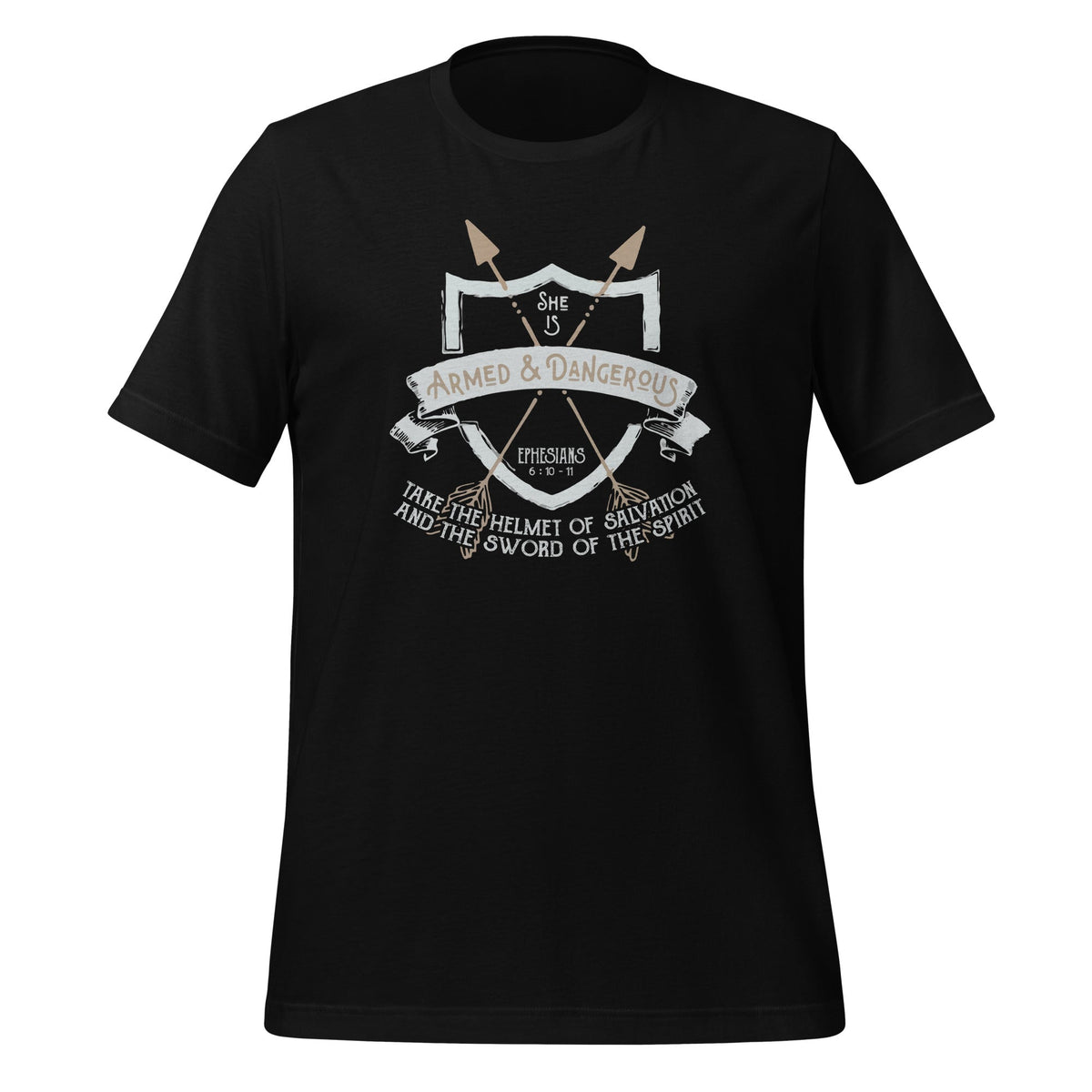 She is Armed And Dangerous Christian Bible Verse Ephesians product image 1