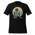 Skeleton Holding Caring A Cat Kitty Cute Goth Halloween product image 1