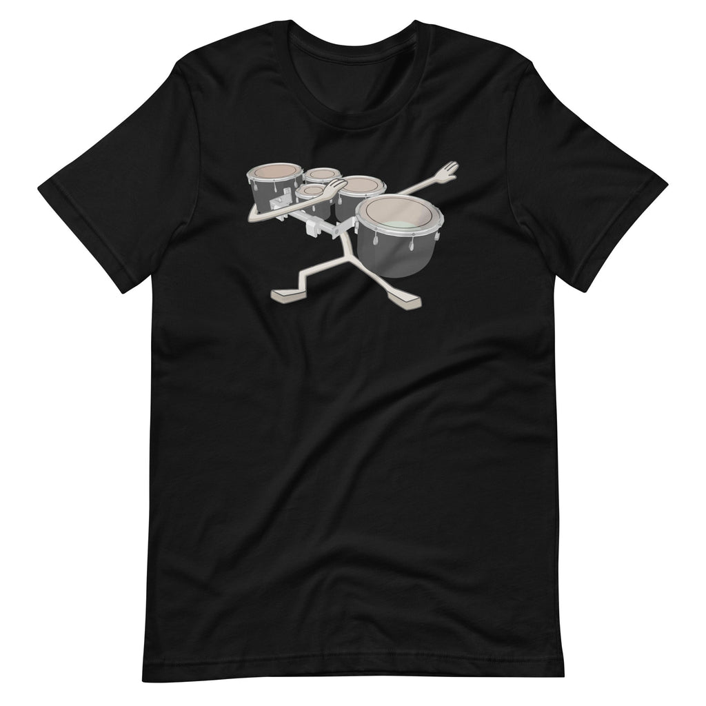 Dabbing Marching Tenor Drums Dance Dancing Band Unisex product image 6
