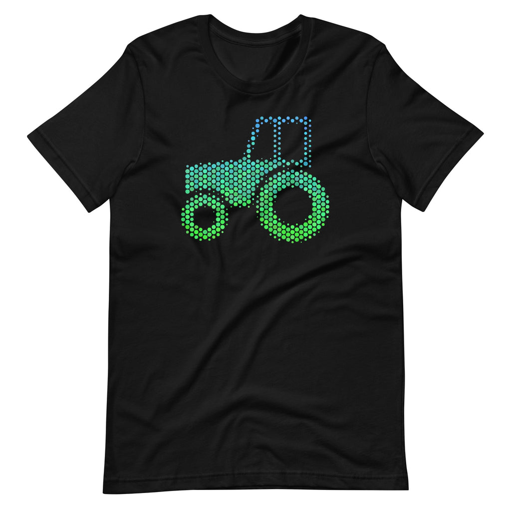 Cute Dot Tractor Vehicle Happy Day Unisex T-Shirt product image 6