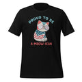 Proud A-Meow-Ican Cute American Flag Cat Kitten Art Unisex product image 1