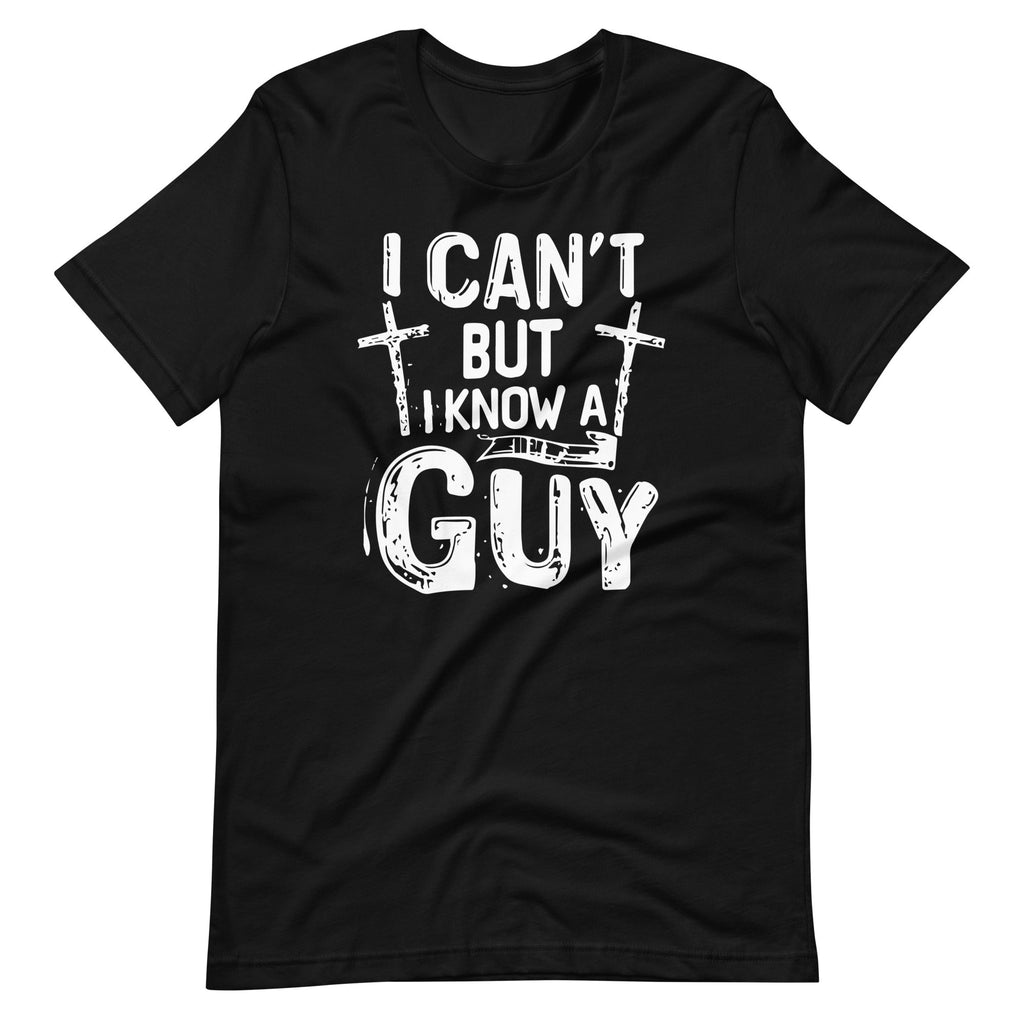 I Can't But I Know A Christian Guy Funny Jesus Cross Unisex product image 6