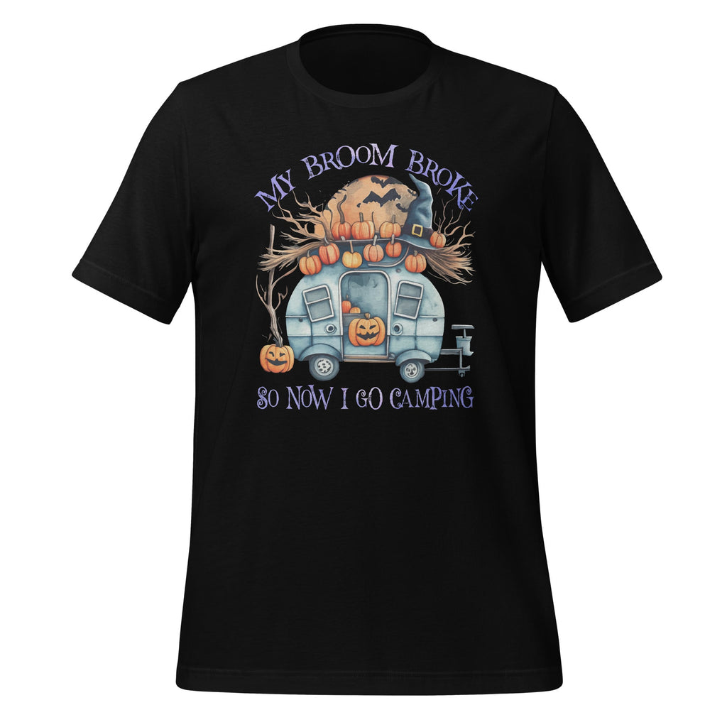 My Broom Broke So Now I Go Camping Halloween Family Lover product image 1