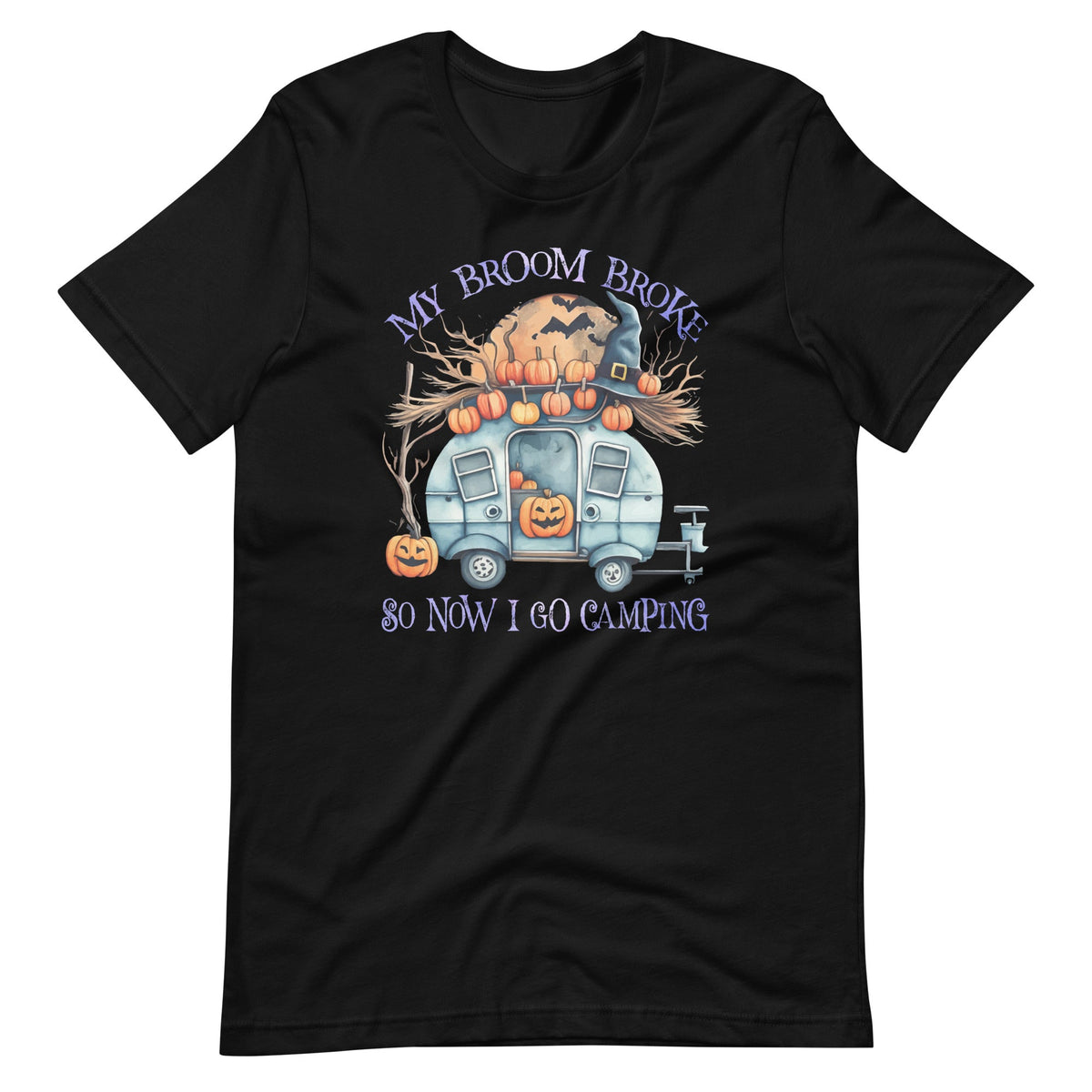 My Broom Broke So Now I Go Camping Halloween Family Lover product image 6