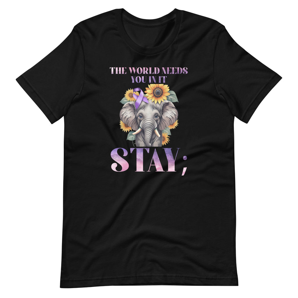 Stay The World Needs You Elephant 988 Suicide Prevention product image 6