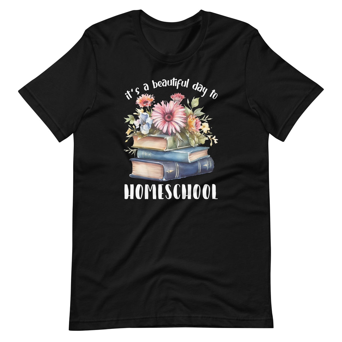 Its A Beautiful Day To Homeschool Books Flowers Butterflies product image 6