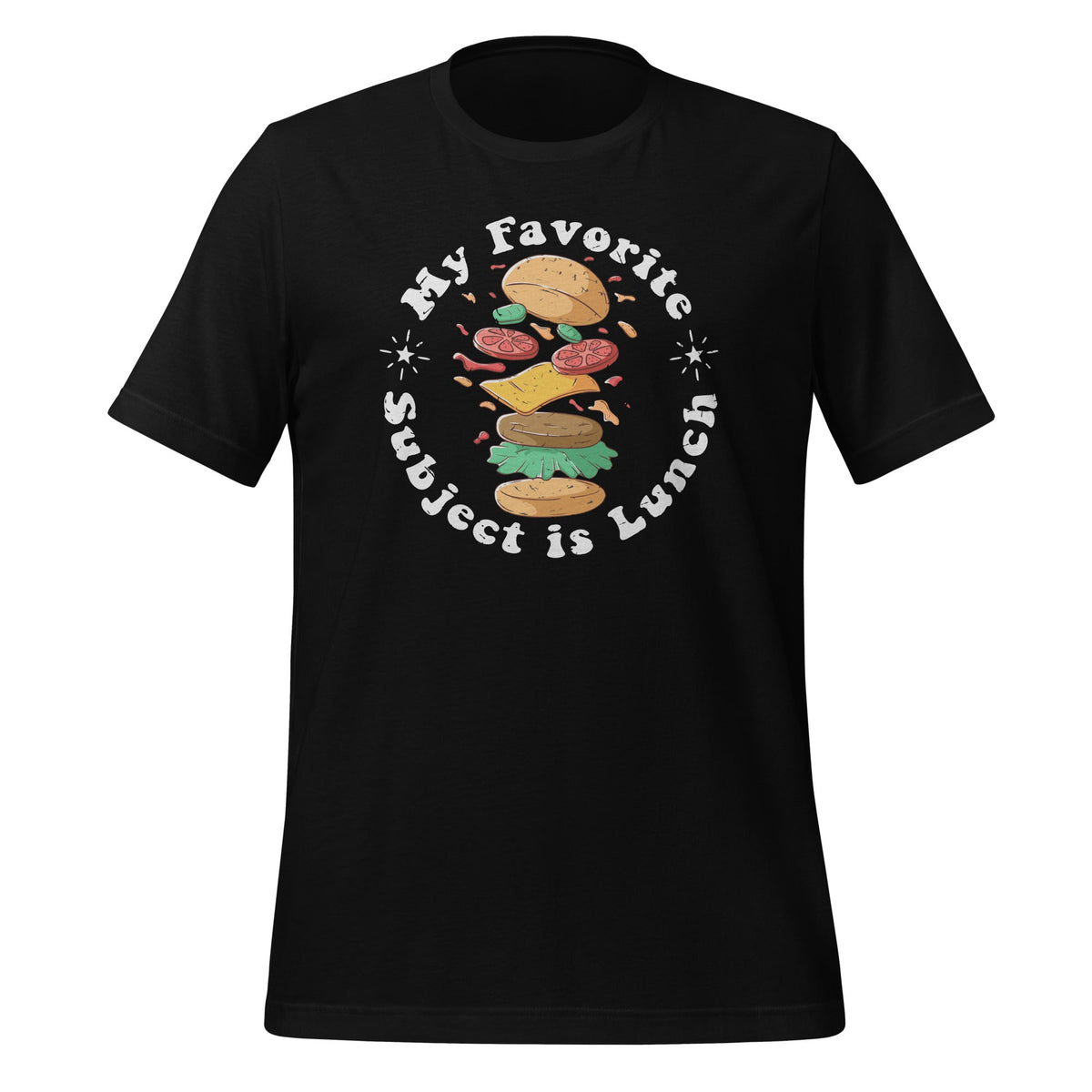 My Favorite Subject Is Lunch Lady Cafeteria Crew Retro product image 1